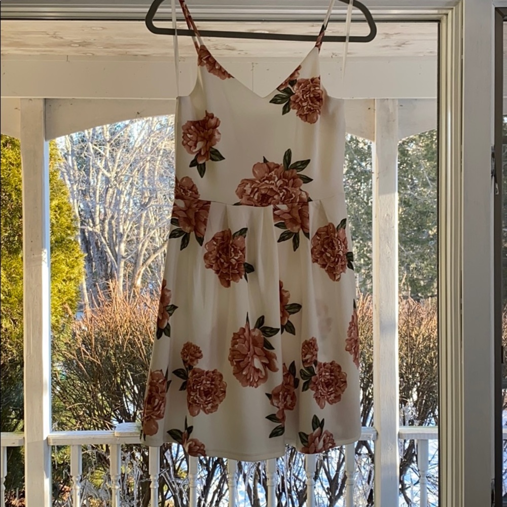 floral summer dress